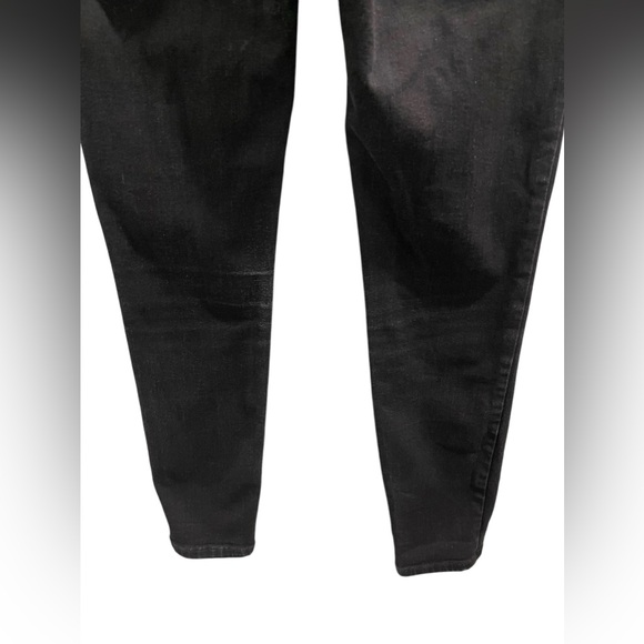 EVERLANE Hi-Rise Skinny Black Jeans Size 30 Strechy - Picture 4 of 11